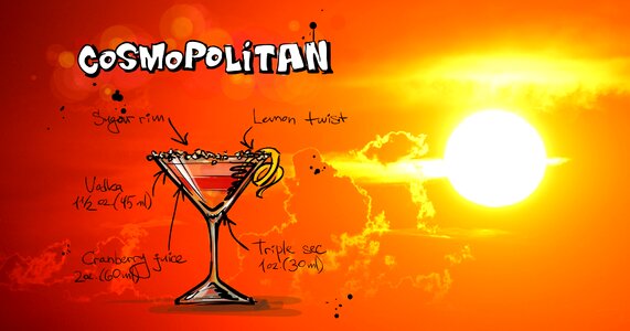 Sunset alcohol recipe