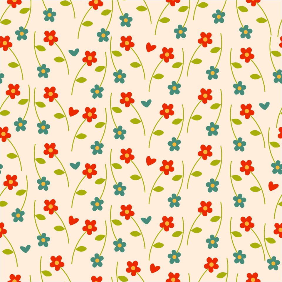 Retro vintage cute