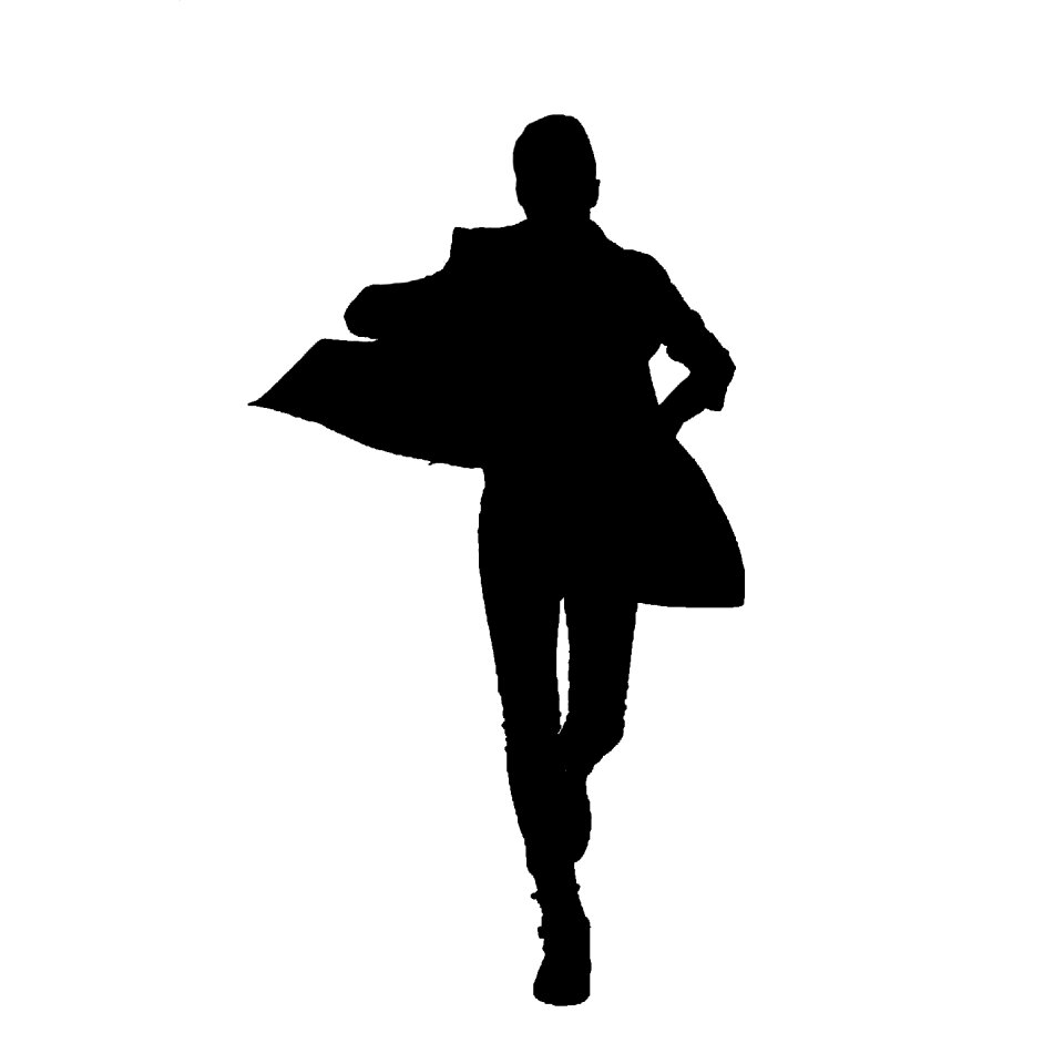 Coat confident person