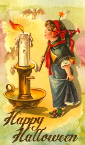 Candle wind flame