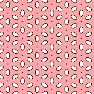 Modern shape pattern