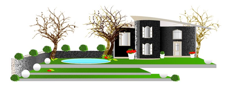 House design Free illustrations