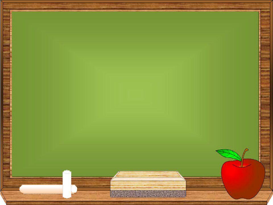 Chalkboard board education