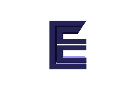 Alphabet blue Free illustrations