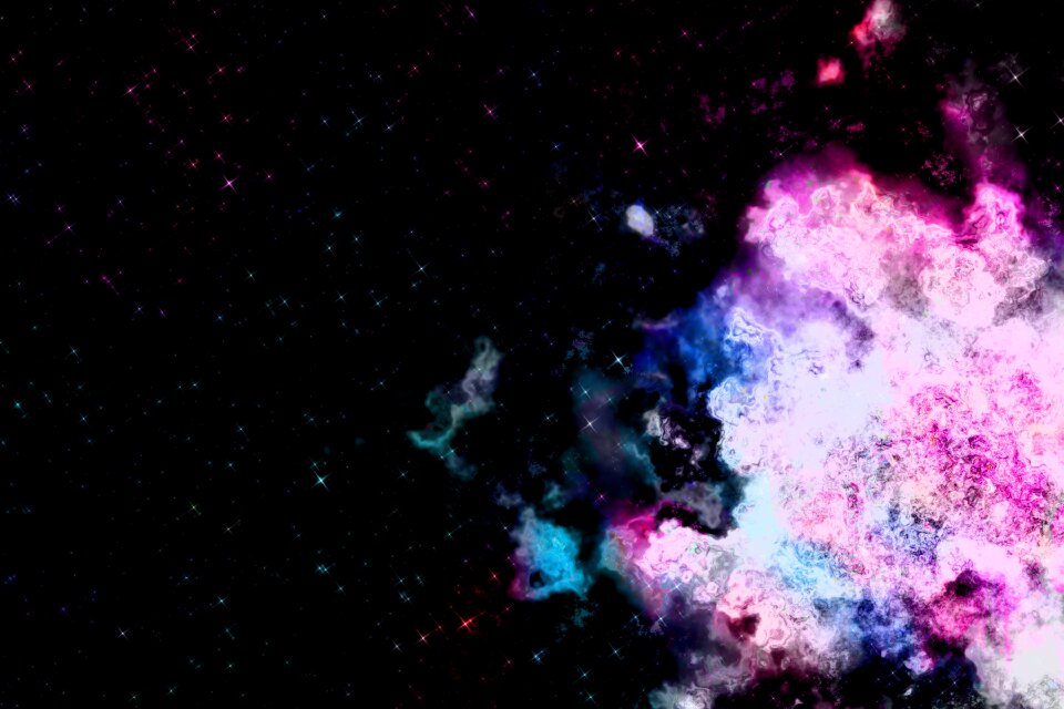 Sky galaxy texture