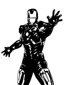 Fiction robot super suit
