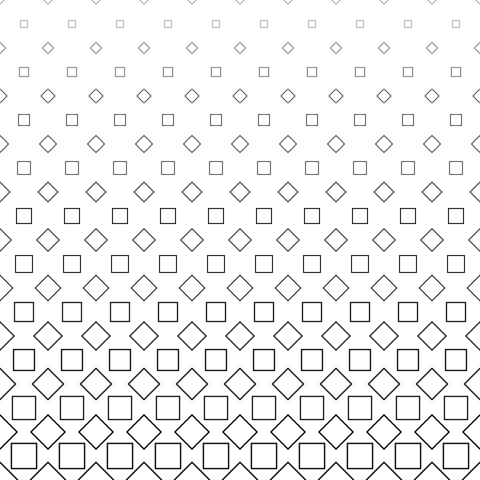 White graphics grid