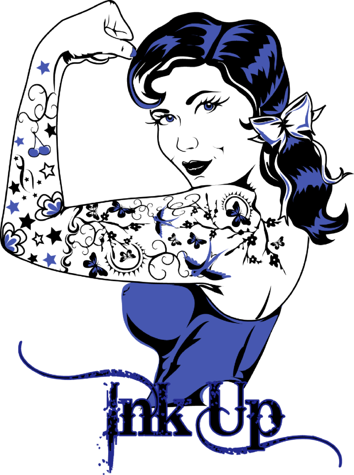 Tattooing vintage drawing