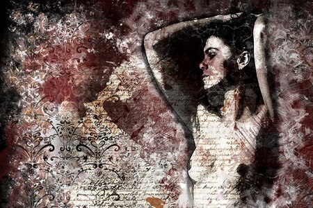 Abstract artistic watercolor