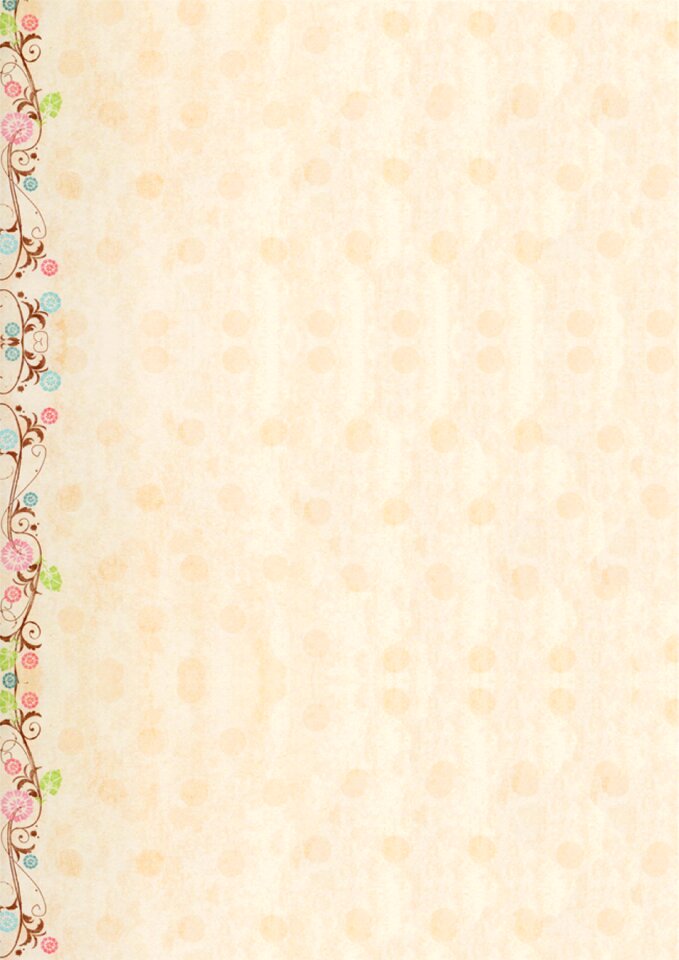 Cream flowers Free illustrations