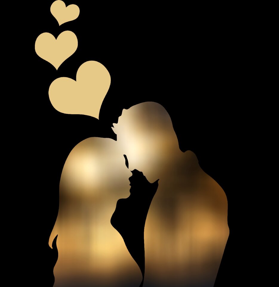 Man woman feeling
