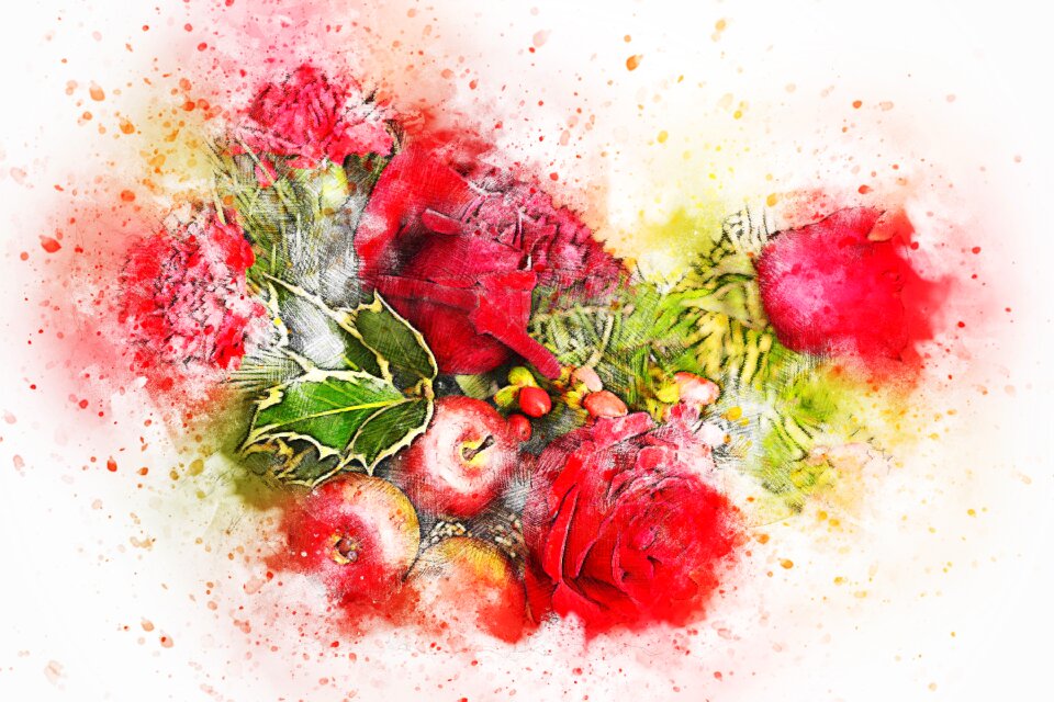 Art abstract nature