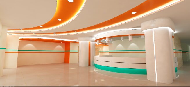 3d-max brown hospital Free illustrations