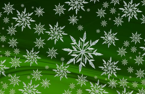 Snowflake advent background