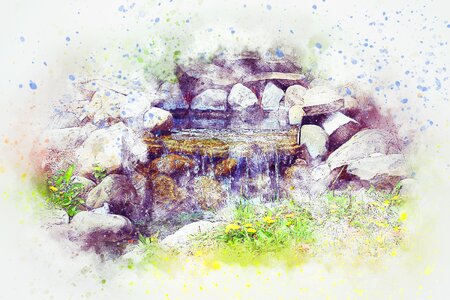 Abstract stones nature