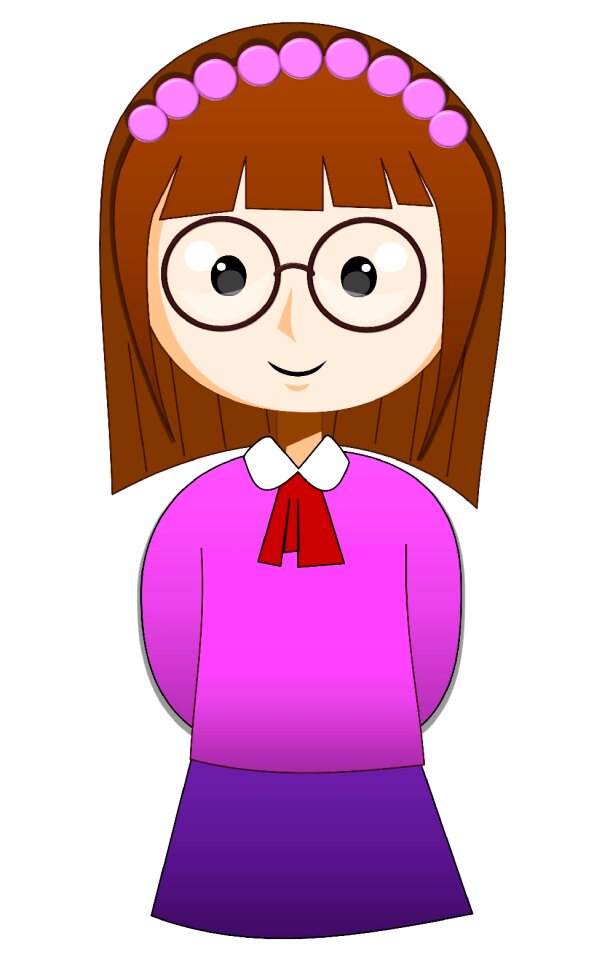 Girl cartoon Free illustrations