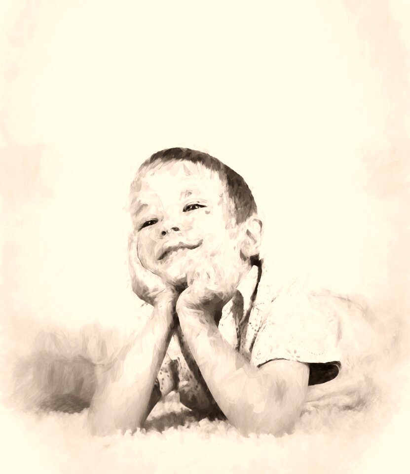 Art child kid