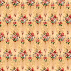 Seamless vintage orange pattern