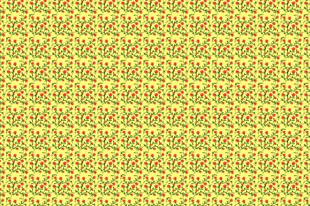 Floral background yellow background