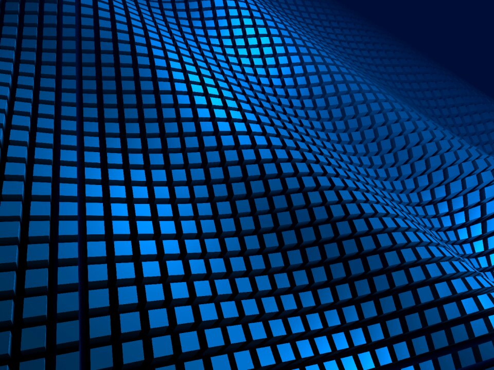 Blue backdrop artistic