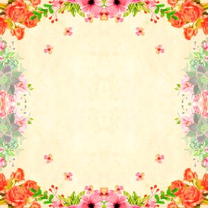 Vintage roses bouquet