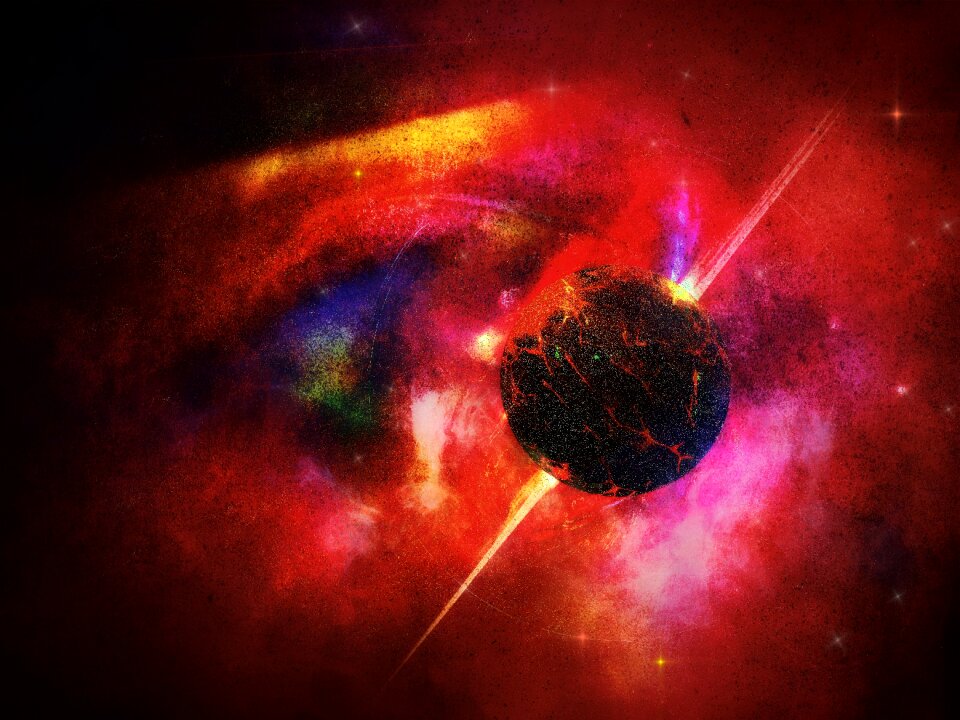 Galaxy star background