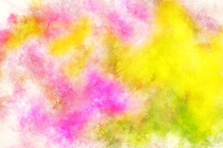 Watercolor vintage colorful