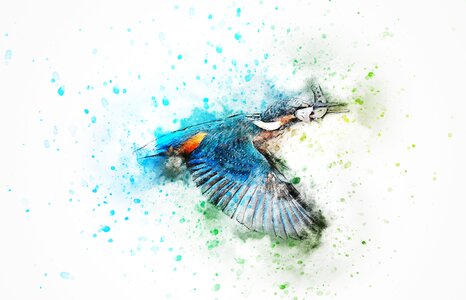 Animal art abstract