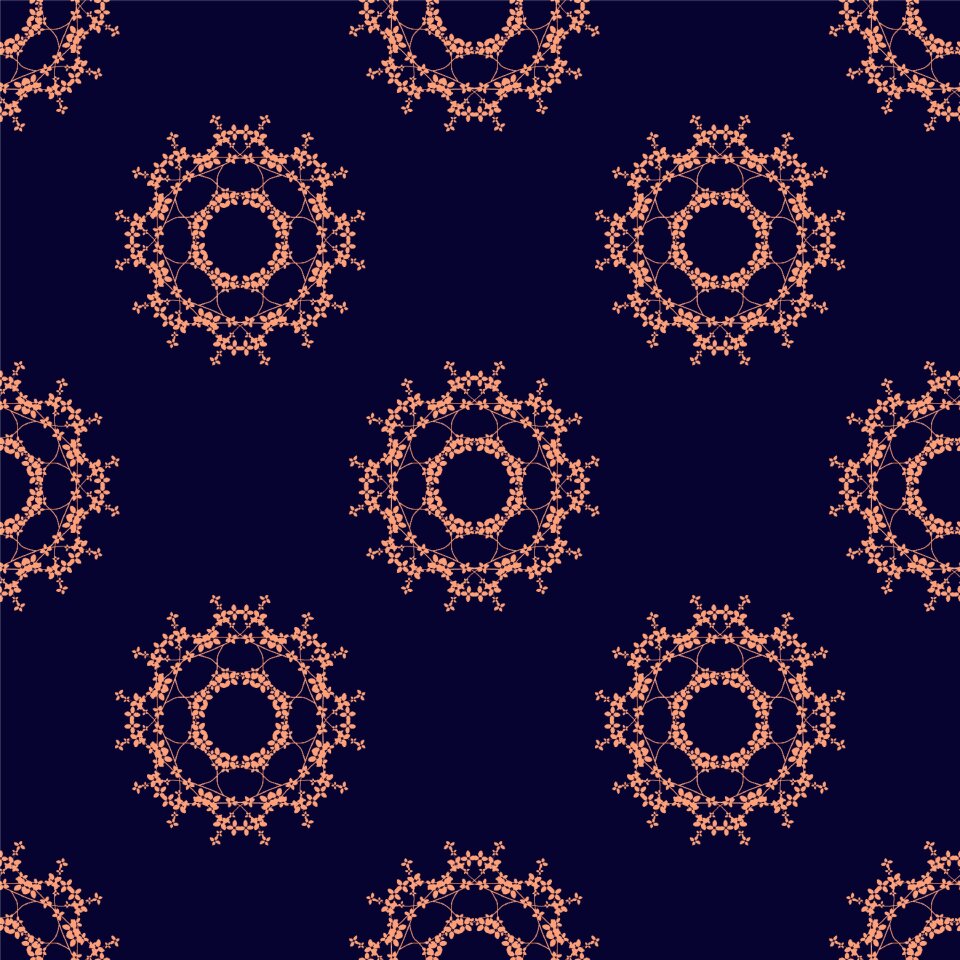 Frame pattern ornament