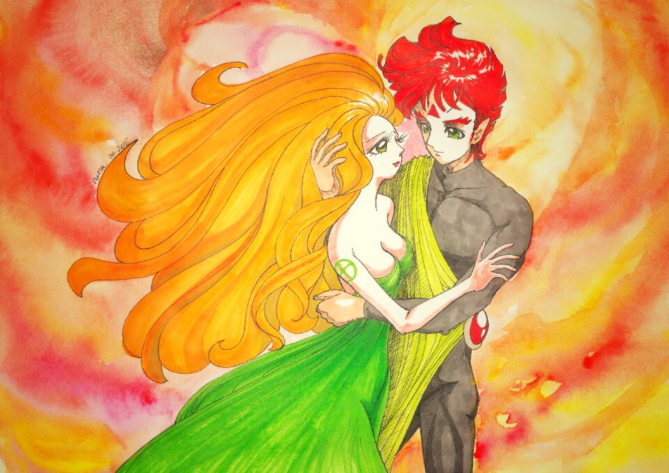 Love orange love orange art