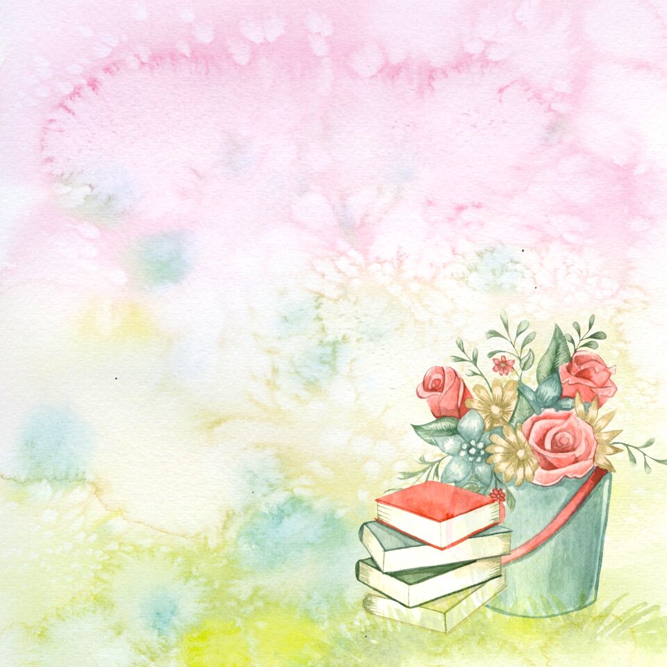 Template flower garden