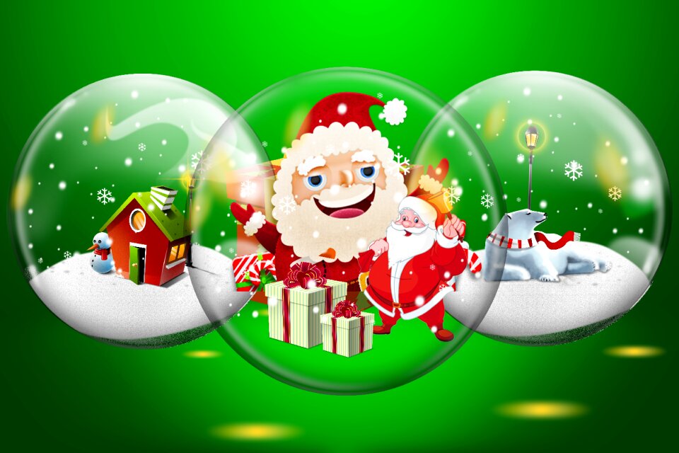 Deco christmas time Free illustrations