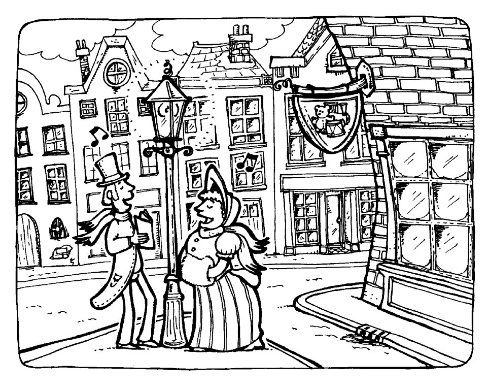 Shops winter christmas