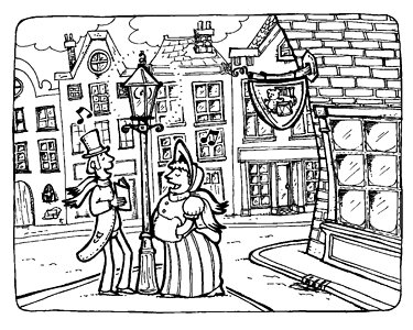 Shops winter christmas
