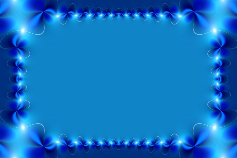Gradient blue presentation