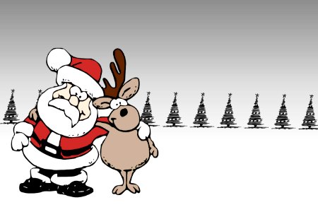Christmas santa claus Free illustrations