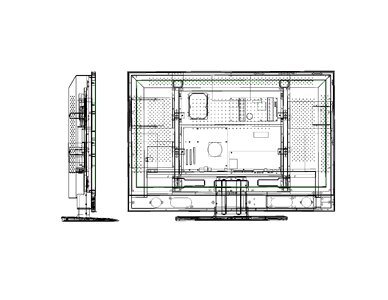 Orthographic television Free illustrations