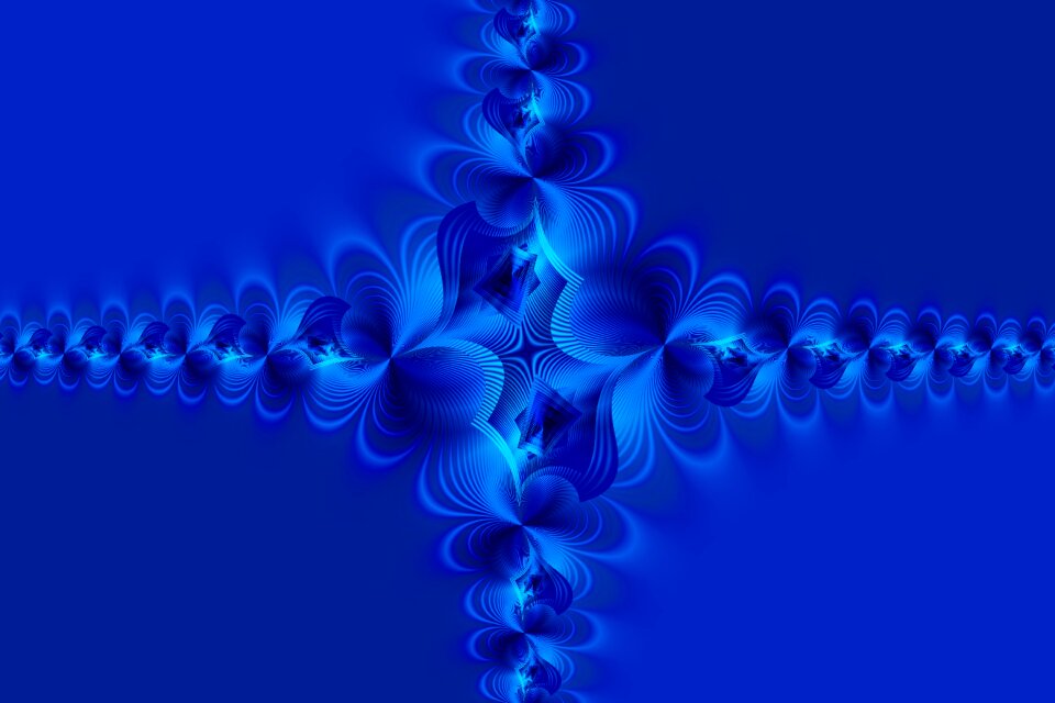 Blue presentation vibration