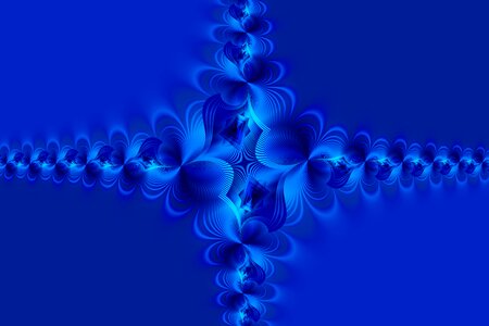 Blue presentation vibration