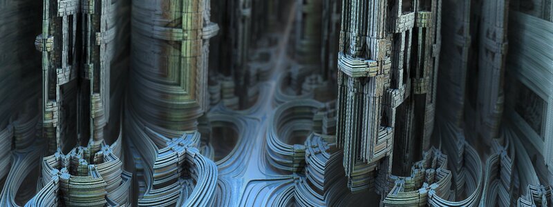 Design pattern futuristic