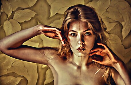 Young lady portrait