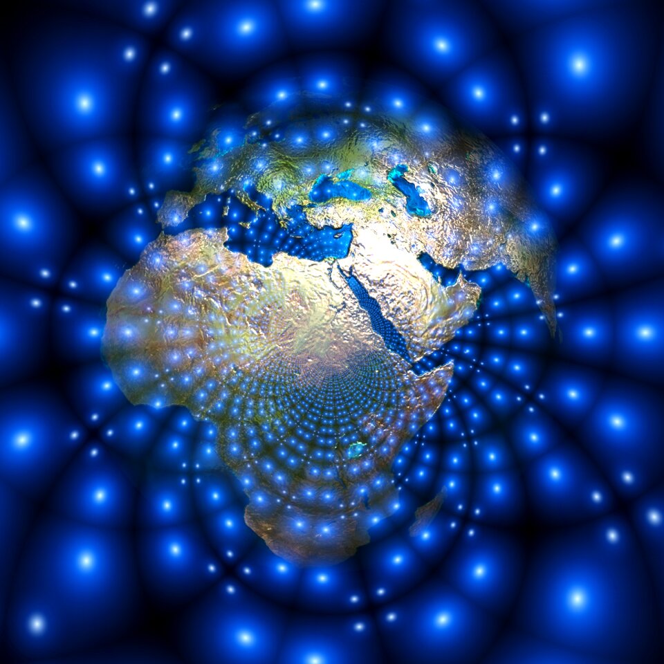 Asia bright shiny