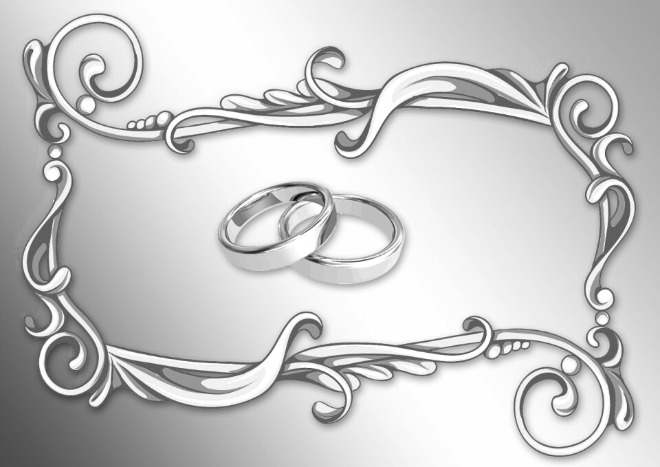 Silver wedding anniversary wedding before