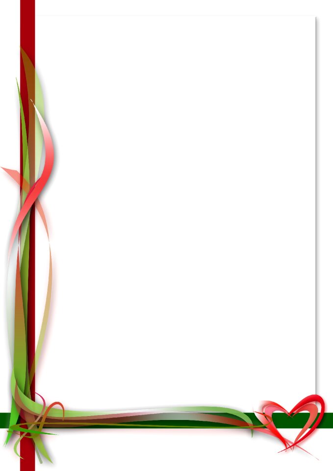 Word background letter