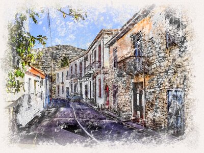 Art painting cyprus