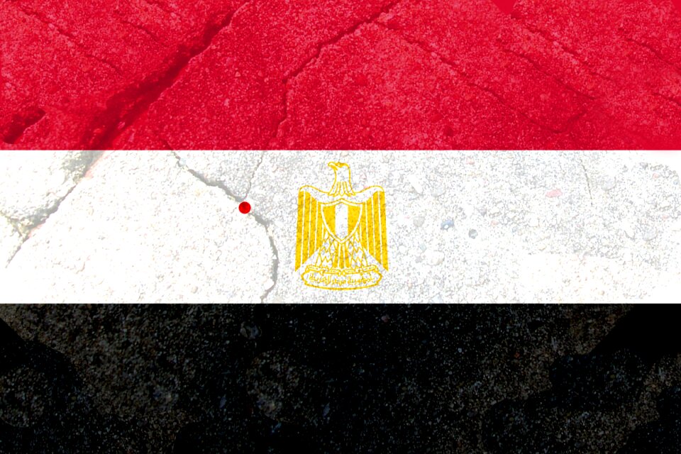 Cairo egyptian flag