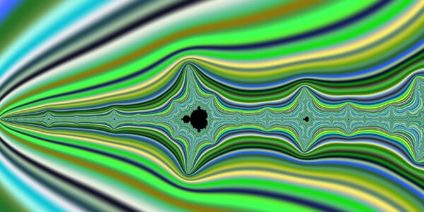 Colorful abstract infinity