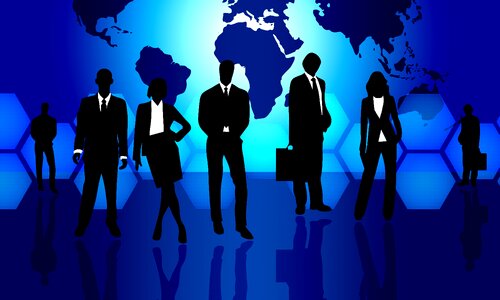 Business networking technology communication