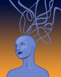Woman psychology Free illustrations