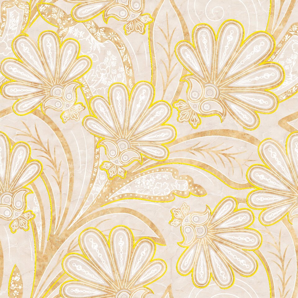 Tile stone statues background